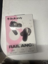 Skullcandy Rail ANC XT True Wireless Bluetooth Earbuds With Charger Case In Box