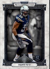 2013 Topps Museum Collection #19 Manti Te'o RC - FB