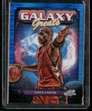 2023-24 Topps Chrome Cosmic Vince Carter Galaxy Greats Blue Moon Refractors #/99