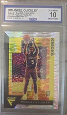 2020-21 Panini Flux - Rookies Immanuel Quickley #205 Pulsar Prizm (RC)