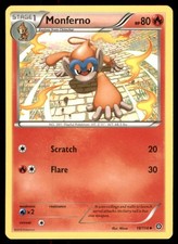 Pokémon TCG Pokémon Monferno Monferno Uncommon Regular