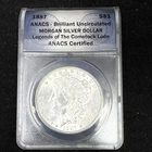 1887 Morgan Dollar ANACS BU Legends of the Comstock Lode