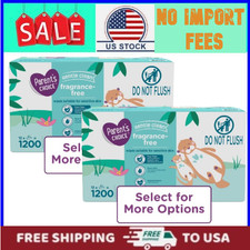 2PACK Parents Choice Fragrance-Free Baby Wipes, 1200 Count
