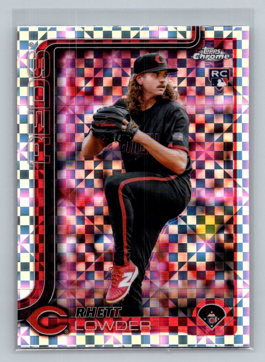2025 Topps Chrome #147 Rhett Lowder X-Fractors