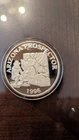 1996 Arizona Prospector Roadrunner Club 1 oz 999 FINE Silver  Coin (Edge Toning)