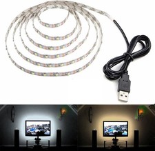 5 Meter - 300 LEDs Streifen, TV LED Hintergrundbeleuchtung, 2835 Warmweiß Strip