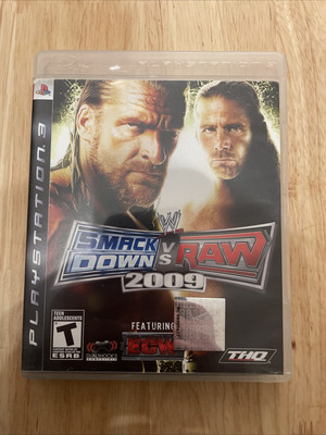 WWE SmackDown vs. Raw 2009 Featuring ECW (Sony PlayStation 3, 2008) - CIB
