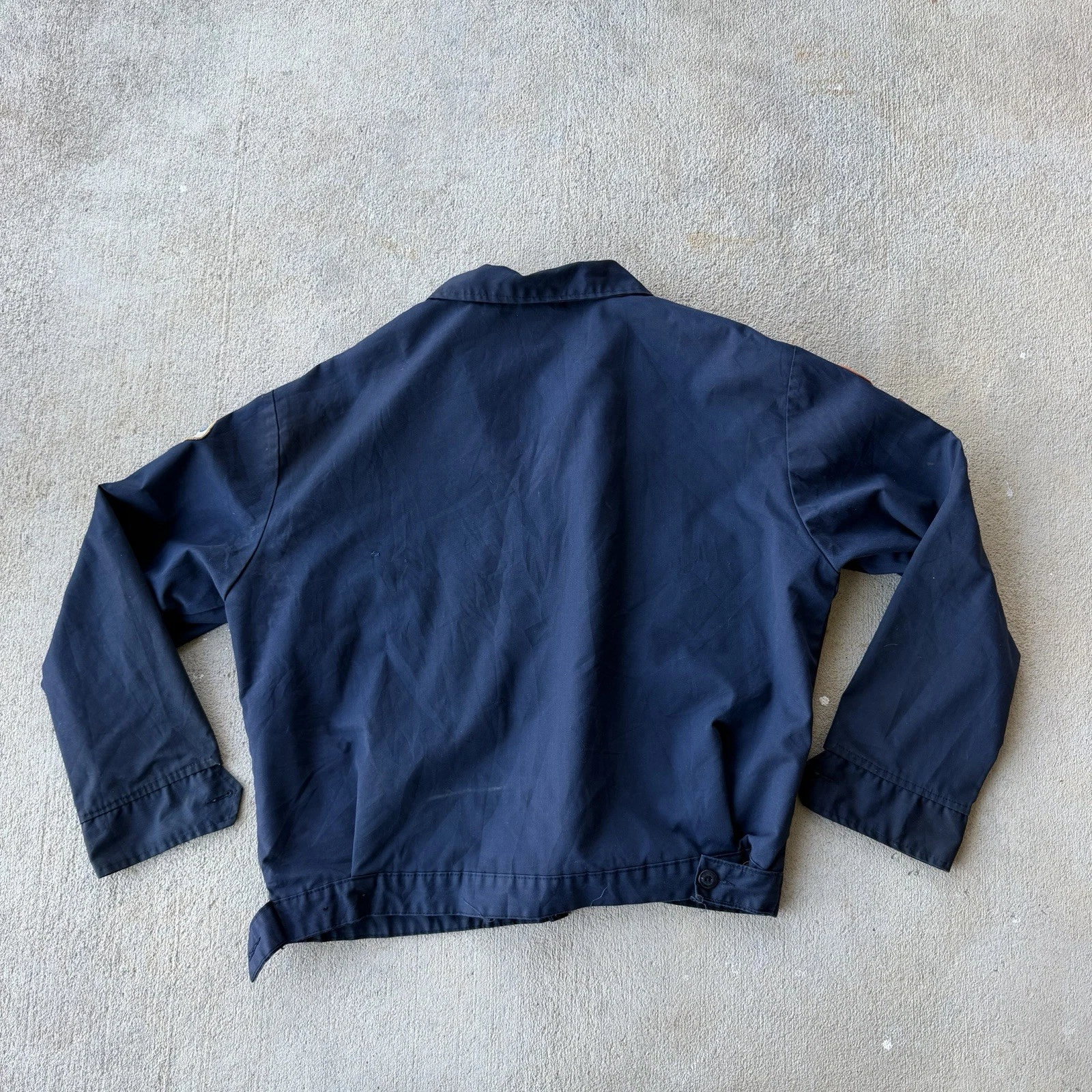 Vintage Chevrolet Technician Mechanic Workwear Zip Up Canvas Jacket Men’s XL - product detail image 7