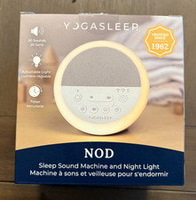 Yogasleep Nod Sound Machine and Night Light, Brand New but Opened Box