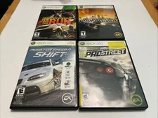 Need For Speed Lot Of 4 Games (Microsoft XBOX 360) Fast Free Shipping!