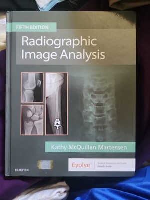 Radiographic Image Analysis by Kathy McQuillen Martensen (2019, Hardcover)