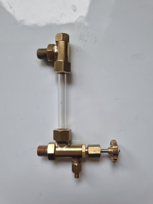 1/4 x 40 Wassermessgerät für Frischdampfkessel, mit Abblasung