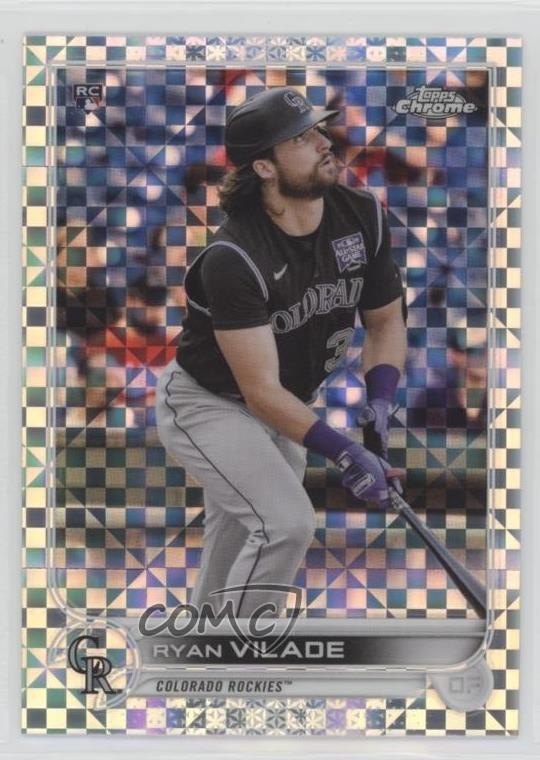 2022 Topps Chrome X-Fractor Ryan Vilade #85 10qk