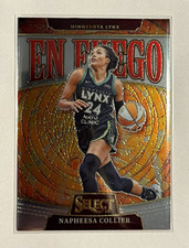 Panini Select WNBA 2025 Napheesa Collier En Fuego Insert Minnesota Lynx #9