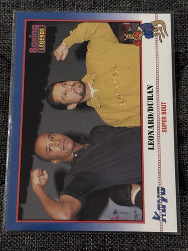 Sugar Ray Leonard / Roberto Duran #037 1991 Kayo card
