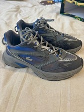 Lacoste Chunky Sneakers size 44 mens blue/gra...