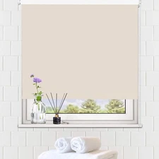 Blackout Roller Shades Window Blinds Room Darkening Curtain Waterproof Fabric