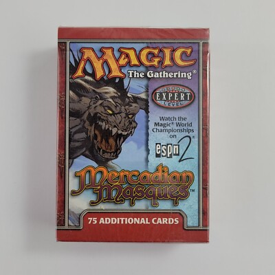 Magic The Gathering Mercadian Masques Tournament Pack 75 Magic The Gathering Mercadian Masques Tournament Pack 75