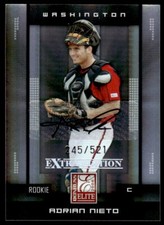 2008 Donruss Elite Extra Edition #101 Adrian Nieto BASEBALL Washington Nationals