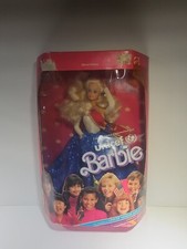 1989 Mattel Unicef Barbie Doll New NIB NRFB Red, White, Blue Gown