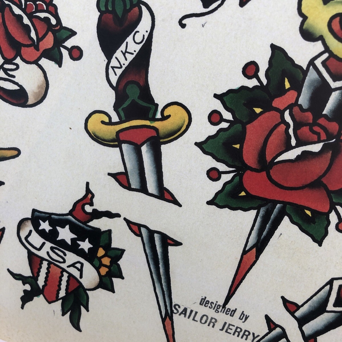 SAILOR JERRY SHEET 1st GENERATION RARE COPY | eBay