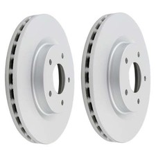 2 x Front Disc Brake Rotors For Mitsubishi Eclipse Cross YA YB 2017~On