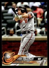 2018 Topps Update #US163 Danny Valencia Card Baltimore Orioles