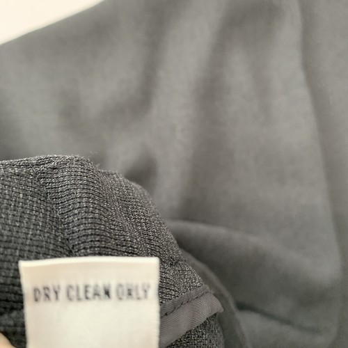 Chicos 3 Trouser Pants Woman 16 Charcoa1 Gray Back Zip Straight Classic Work USA - Picture 9 of 10
