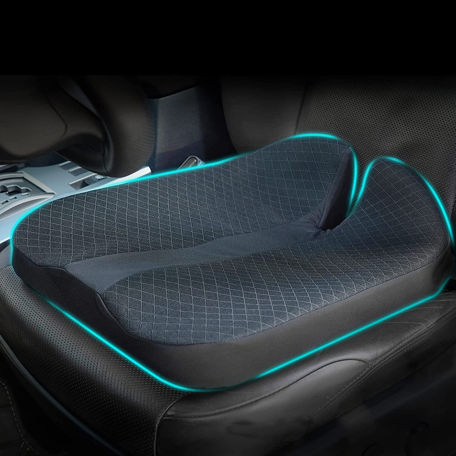 Seat Cushion for Truck Drivers Wheelchair - Heightening Wedge Booster Seat Pad