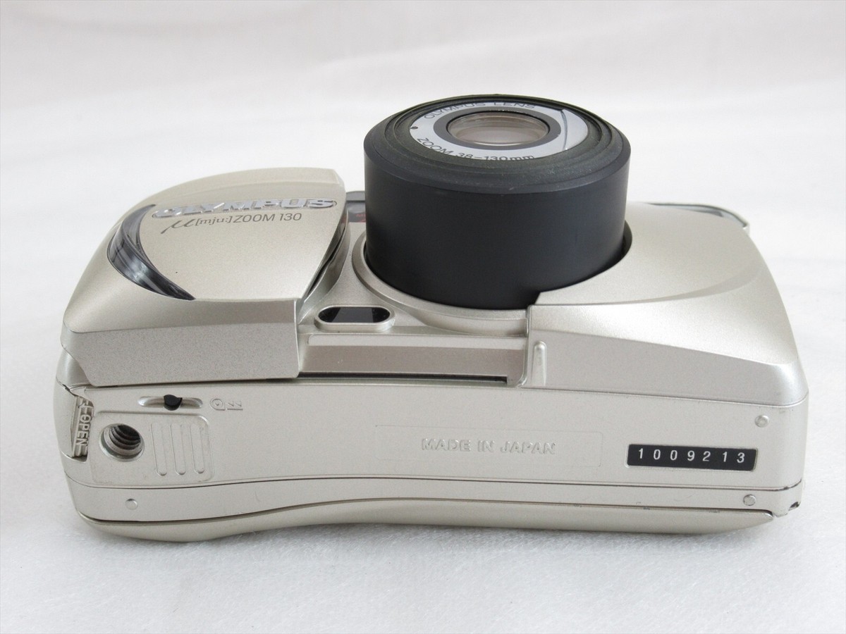 ☆美品☆【OLYMPUS】μZOOM130 Olympus MJU Infinity Stylus Zoom 130 35mm Point & Shoot Film