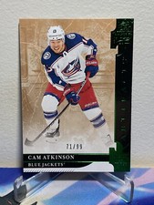 2019-20 Upper Deck ARTIFACTS Hockey CAM ATKINSON #124 STARS EMERALD SP 71/99