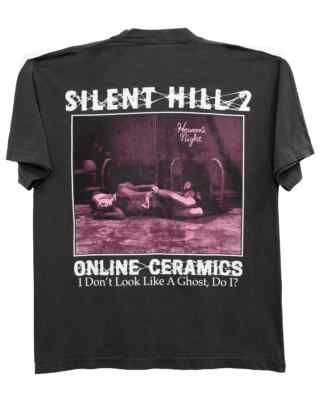 Online Ceramics x Silent Hill 2 Heaven's Night T-Shirt Off Black