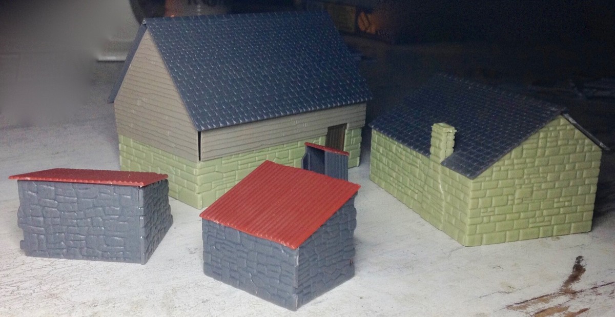 VIILAGE DE FRANCE Ho Maquette Le Magasin De Jouets Train N° 35 Neuf A