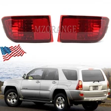 Pair Left&Right Rear Bumper Reflector Light Lamp For Toyota 4Runner 2003-04 2005