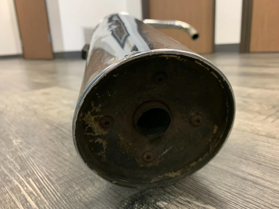 Tubo de escape silenciador izquierdo Honda 1981 1982 CB900F Super Sport OEM #18 Foto 2 de 4