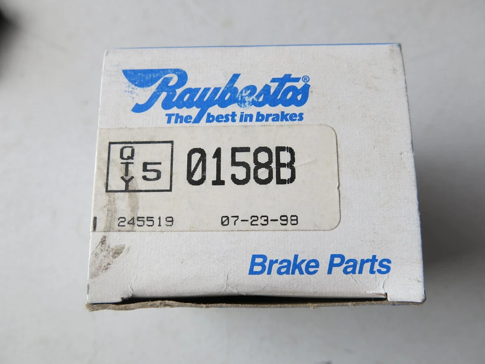 Taco de rueda trasero Raybestos, delantero 0158B Foto 3 de 3