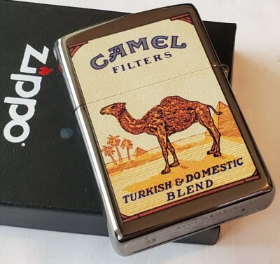 Zippo Camel Crush Pack BLACK ICE CZ 1023 LIMITED EDITION ONLY 45