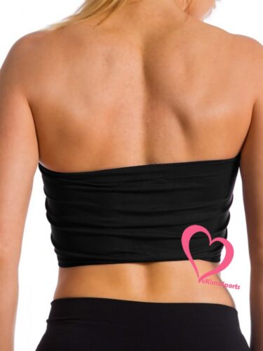 Paquete de 2 sujetadores deportivos para mujer talla grande sin tirantes sin tirantes XL-4X - Imagen 3 de 13