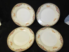 4 Vintage NORITAKE  OXFORD  Dessert Plates Plates  i93K