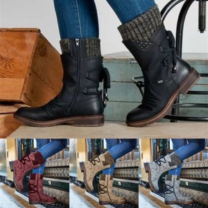flat biker boots women's