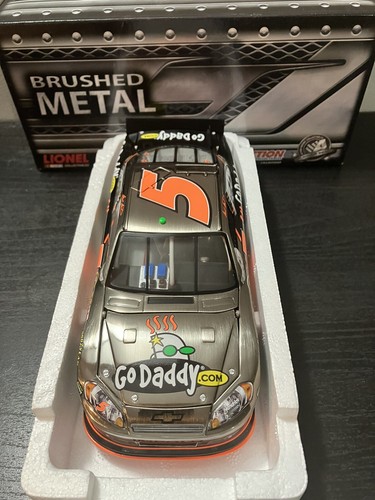 RARE! READ! 2011 MARK MARTIN GODADDY BRUSHED METAL HENDRICK IMPALA SS 1 OF 135 - Picture 5 of 11