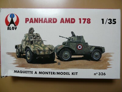 1/35 ALBY Miniature Ref 326 Panhard 178 Model