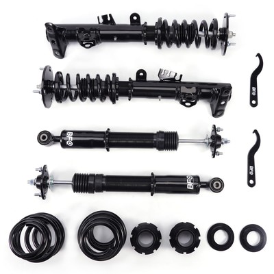4pcs Gewindefahrwerk for Bmw 3 (e36) Coupe 318is 316i 320i 91-99 Schraubenfedern