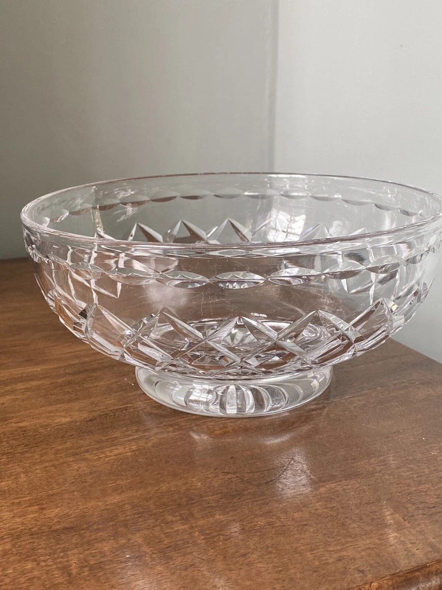 Cut glass 2025 trifle bowl