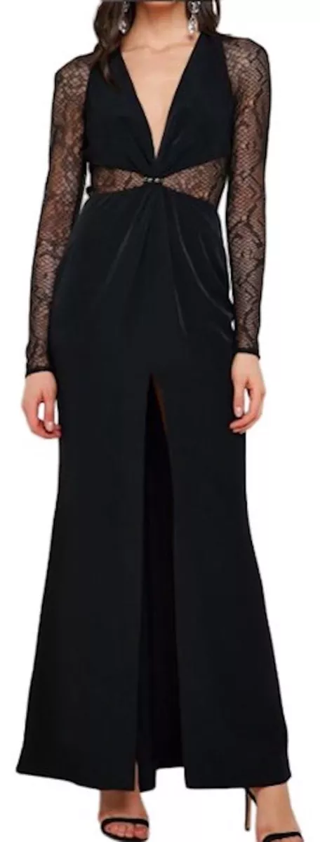 Topshop black prom outlet dress