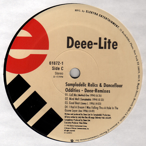 Deee-Lite / Sampladelic Relics & Dancefloor Oddities 1996 US Vinyl