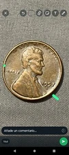 1957 Wheat Penny No Min Error De Acuñacion Doble Imagen En El Adverso