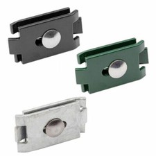 Doppelstabmattenzaun 2x Eckverbinder - Mattenverbinder groß