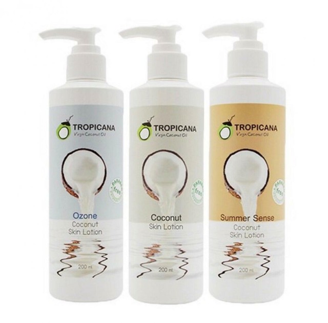 coconut body moisturiser