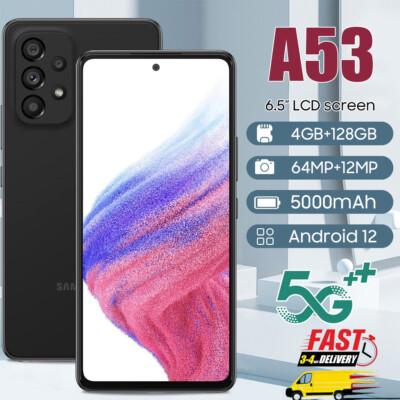 New Samsung Galaxy A53 5G SM-A536U -128GB 6.5" Factory 